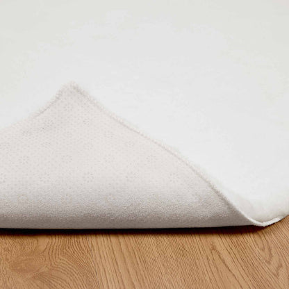 Nep Konijnenbont Tapijt Olite Wit 60 x 110 cm Polyester