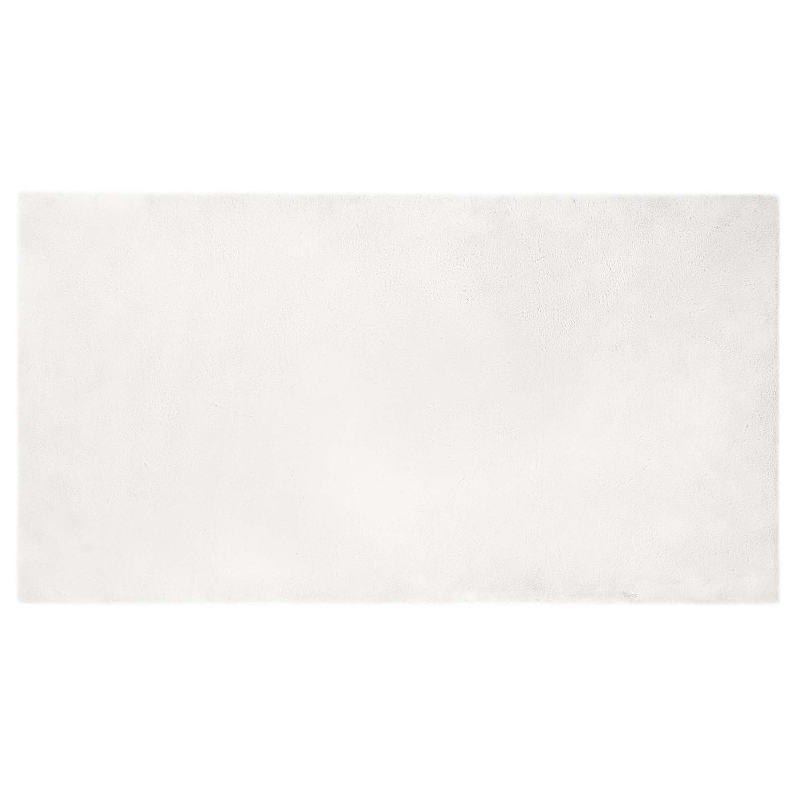 Nep Konijnenbont Tapijt Olite Wit 60 x 110 cm Polyester