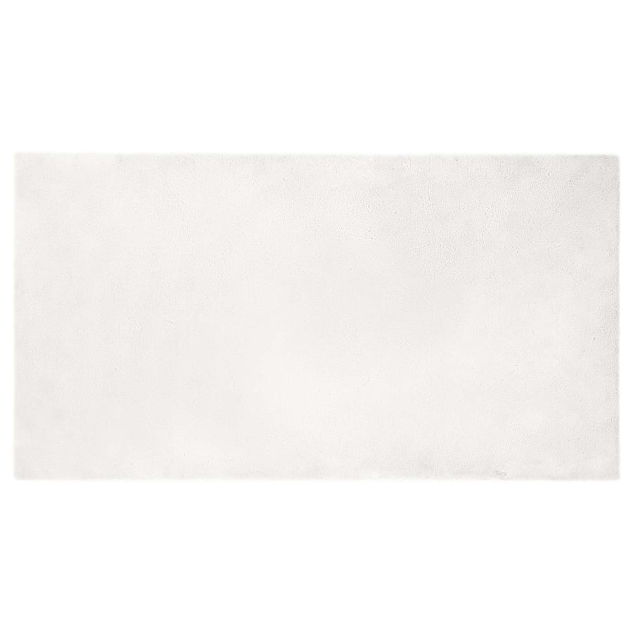 Nep Konijnenbont Tapijt Olite Wit 60 x 110 cm Polyester