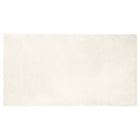 Vloerkleed nepbont 80x150 cm wit polyester