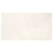 Vloerkleed nepbont 80x150 cm wit polyester
