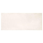 Vloerkleed nepbont 80x200 cm wit polyester