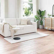 Vloerkleed nepbont 100x200 cm wit