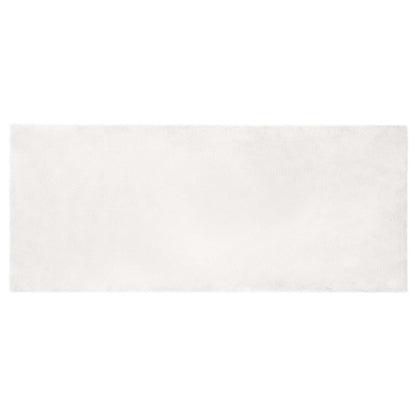 Nep Konijnenbont Tapijt Olite Wit 100 x 200 cm Polyester