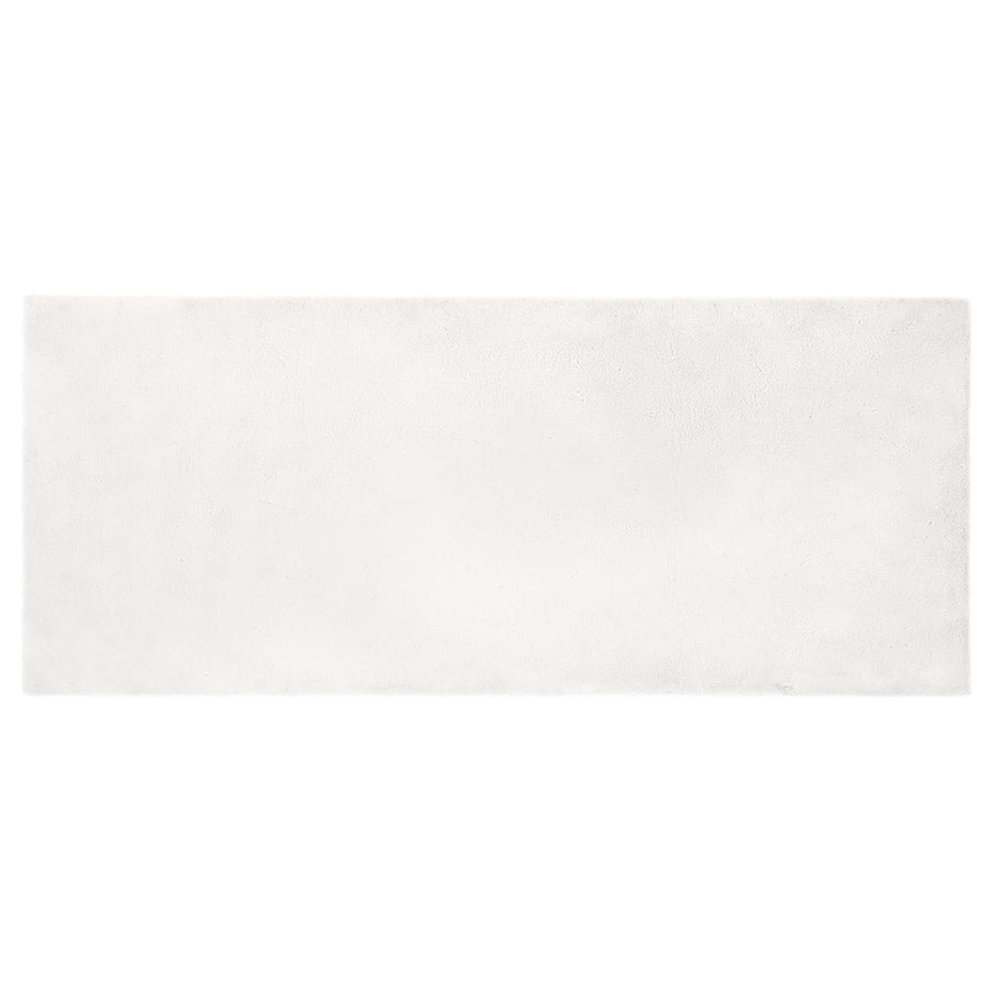 Nep Konijnenbont Tapijt Olite Wit 100 x 200 cm Polyester