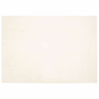 Vloerkleed nepbont 140x200 cm wit polyester
