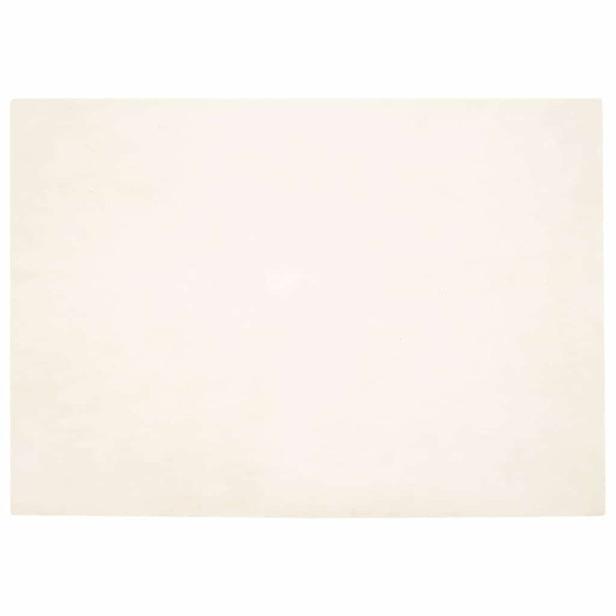 Nep Konijnenbont Tapijt Wit 140 x 200 cm Polyester