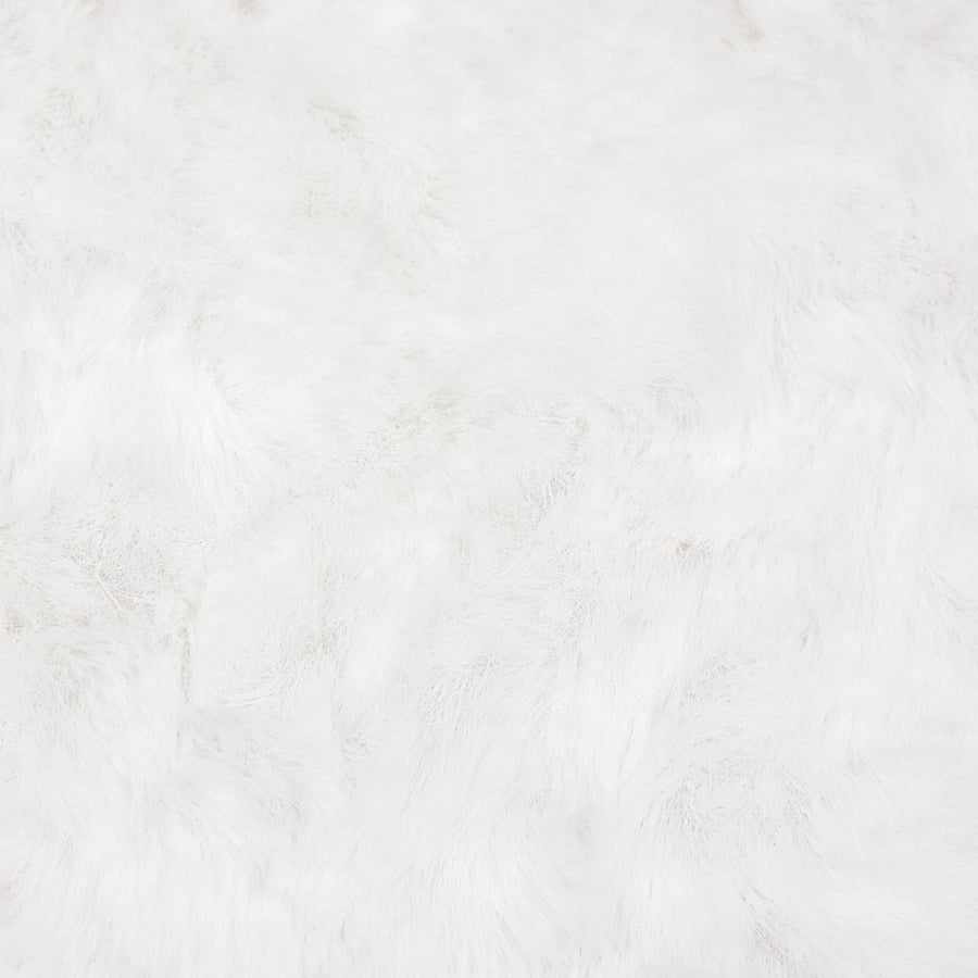Nep Konijnenbont Tapijt Olite Wit 160 x 230 cm Polyester