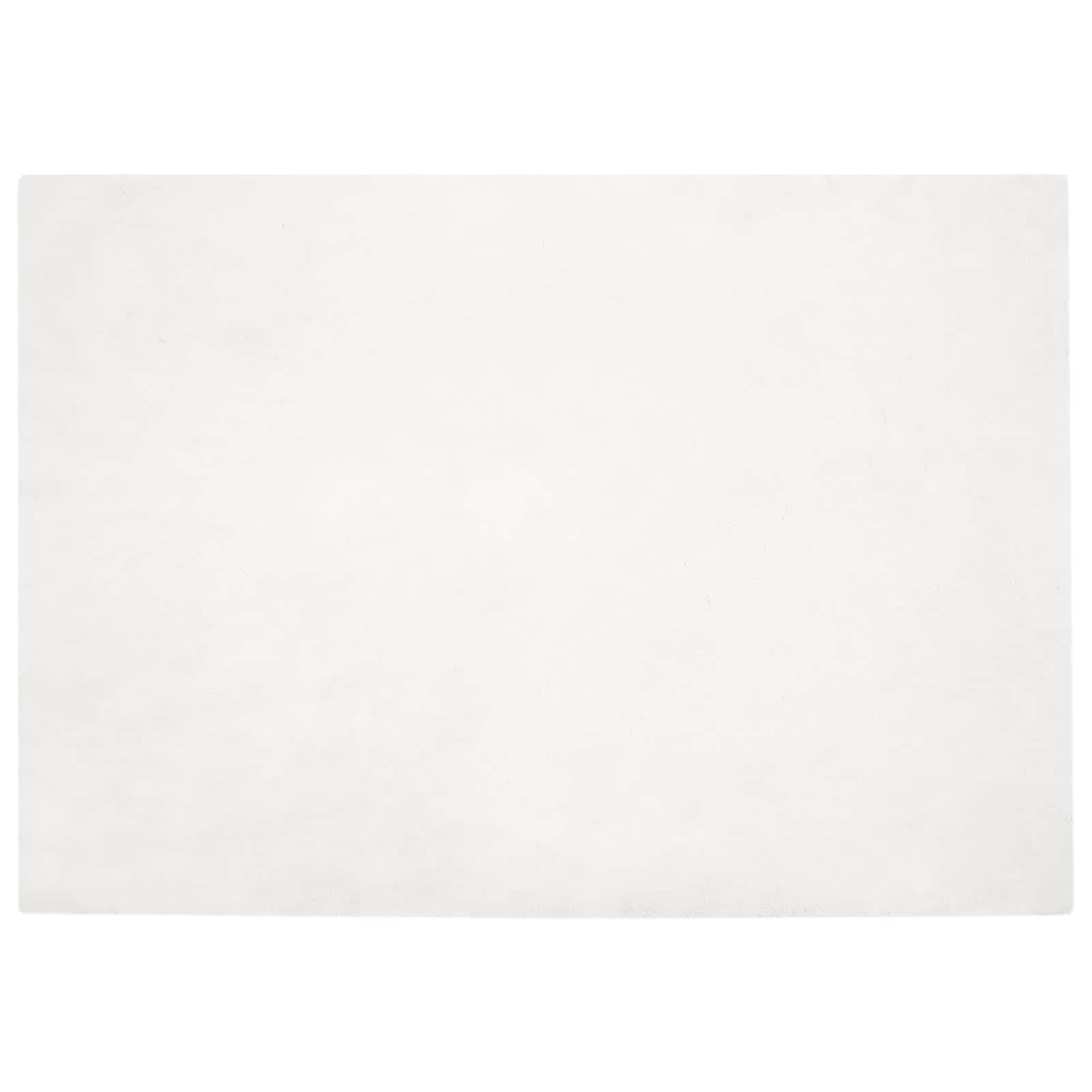 Nep Konijnenbont Tapijt Olite Wit 160 x 230 cm Polyester