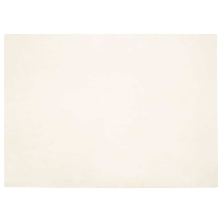Nep Konijnenbont Tapijt Wit 200 x 280 cm Polyester