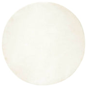 Vloerkleed rond nepbont 160 cm wit