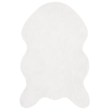 Nep Konijnenbont Tapijt Olite Wit 60 x 90 cm Polyester