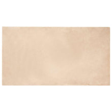 Nep Konijnenbont Tapijt Beige 80 x 150 cm Polyester