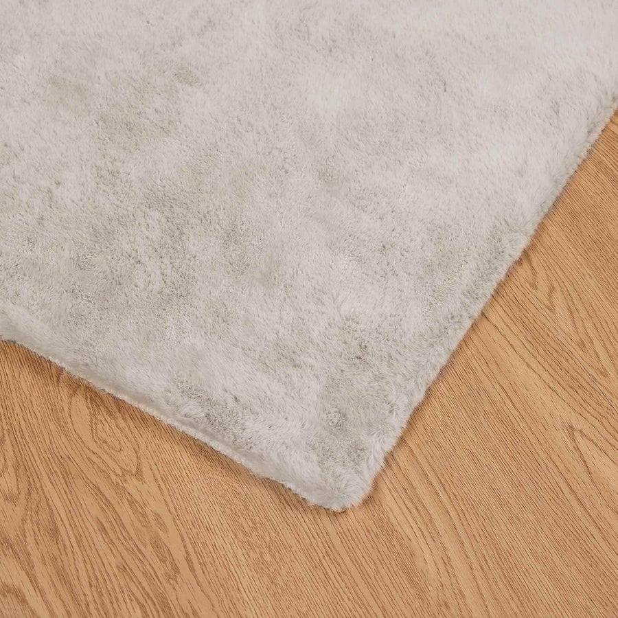 Nep Konijnenbont Tapijt Olite Beige 100 x 200 cm Polyester