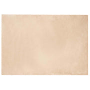 Vloerkleed nepbont 140x200 cm beige