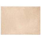 Non-slip Faux Leather Rabbit Fur Rug Olite Beige