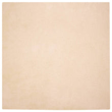 Nep Konijnenbont Tapijt Beige 120 x 120 cm Polyester