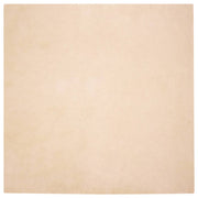 Vloerkleed nepbont 160x160 cm beige