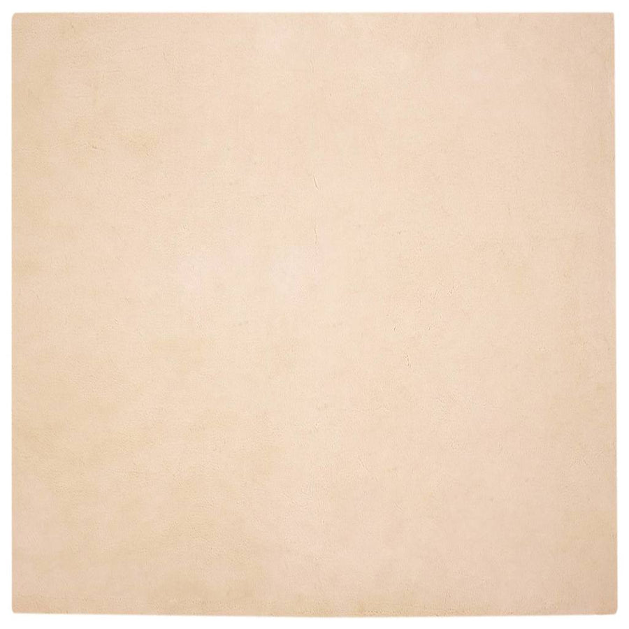 Nep Konijnenbont Tapijt Beige 160 x 160 cm Polyester