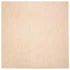 Non-slip Faux Leather Rabbit Fur Rug Olite Beige