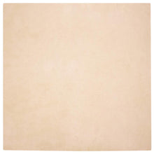 Nep Konijnenbont Tapijt Beige 240 x 240 cm Polyester