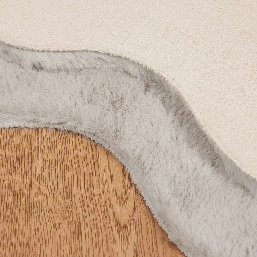 Nep Konijnenbont Tapijt Olite Beige 50 x 80 cm Polyester
