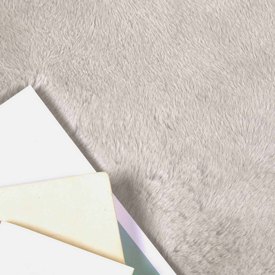 Nep Konijnenbont Tapijt Olite Beige 50 x 80 cm Polyester