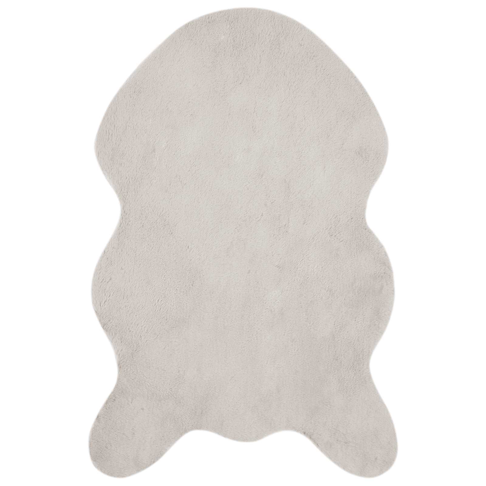 Nep Konijnenbont Tapijt Olite Beige 60 x 90 cm Polyester