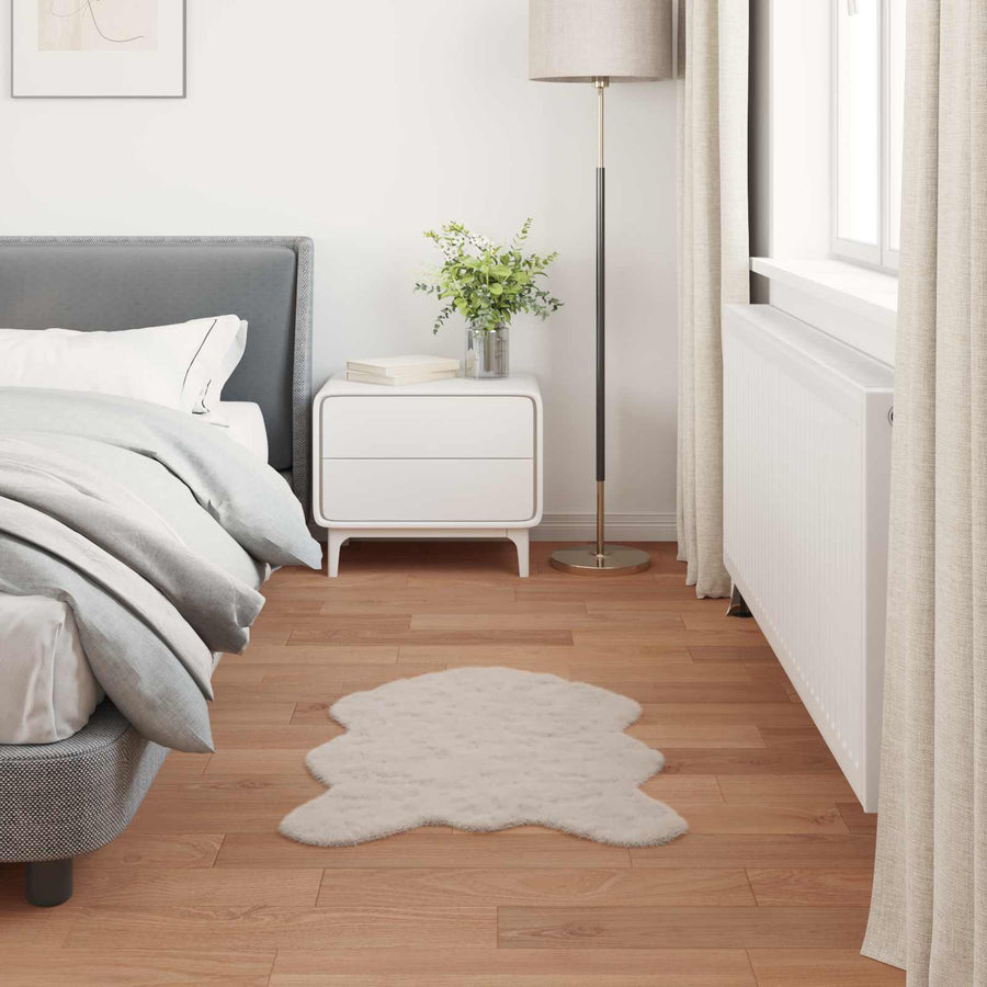 Nep Konijnenbont Tapijt Olite Beige 80 x 120 cm Polyester