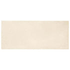 Non-slip Faux Leather Rabbit Fur Rug Olite Cream