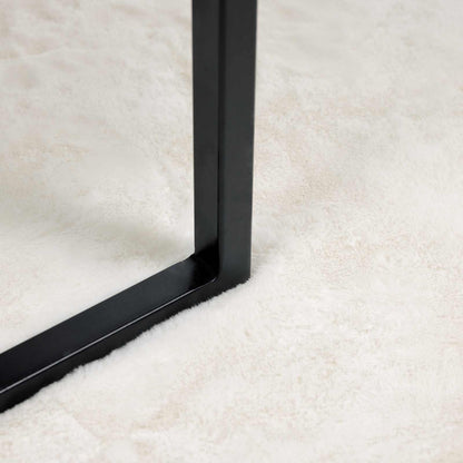 Nep Konijnenbont Tapijt Olite Crème 100 x 200 cm Polyester