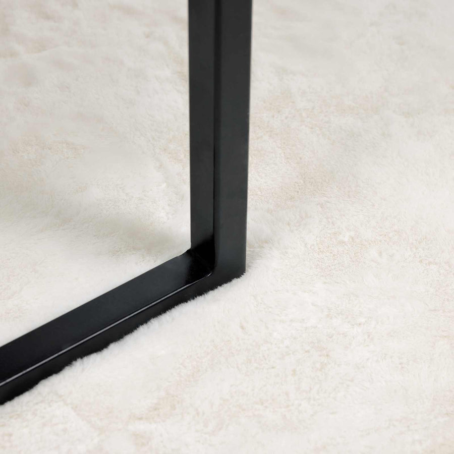 Nep Konijnenbont Tapijt Olite Crème 100 x 200 cm Polyester