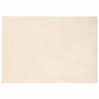 Non-slip Faux Leather Rabbit Fur Rug Olite Cream