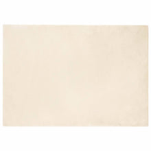 Nep Konijnenbont Tapijt Crème 140 x 200 cm Polyester