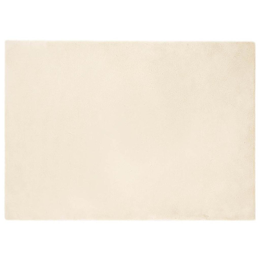 Nep Konijnenbont Tapijt Crème 200 x 280 cm Polyester
