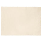 Non-slip Faux Leather Rabbit Fur Rug Olite Cream