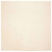 Vloerkleed 120x120 cm crème nepbont