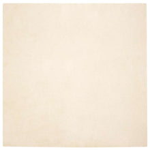 Nep Konijnenbont Tapijt Crème 240 x 240 cm Polyester
