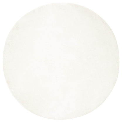 Nep Konijnenbont Tapijt Olite Crème Ø 80 cm Polyester