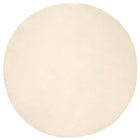 Vloerkleed rond 160 cm crème nepbont