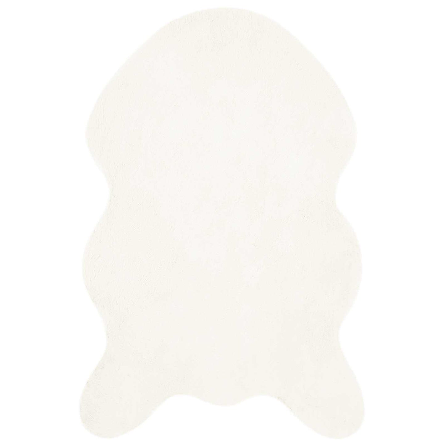 Nep Konijnenbont Tapijt Olite Crème 50 x 80 cm Polyester