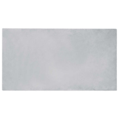 Nep Konijnenbont Tapijt Olite Grijs 60 x 110 cm Polyester