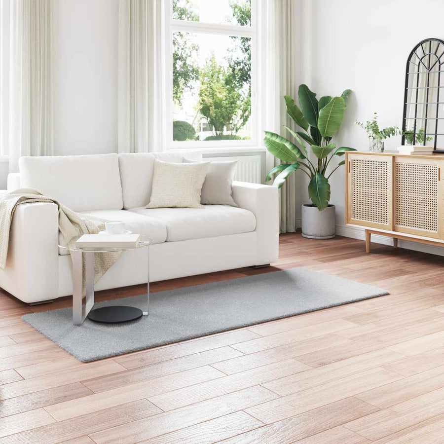 Nep Konijnenbont Tapijt Olite Grijs 100 x 200 cm Polyester