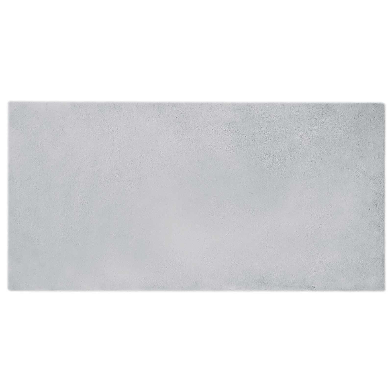 Nep Konijnenbont Tapijt Olite Grijs 100 x 200 cm Polyester