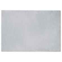 Nep Konijnenbont Tapijt Grijs 140 x 200 cm Polyester