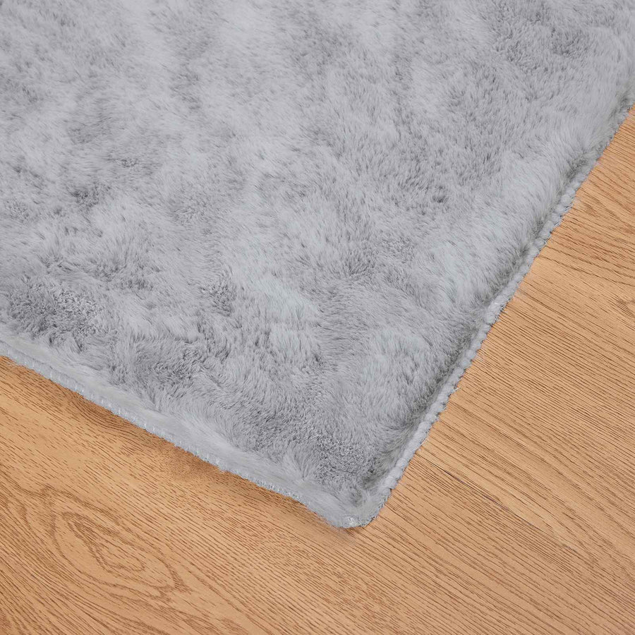 Nep Konijnenbont Tapijt Olite Grijs 160 x 230 cm Polyester