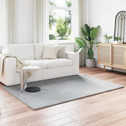 Nep Konijnenbont Tapijt Olite Grijs 160 x 230 cm Polyester