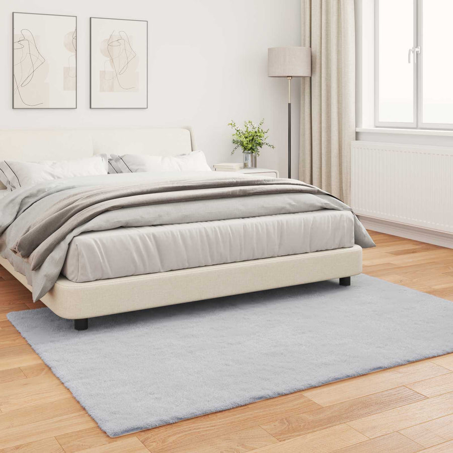 Nep Konijnenbont Tapijt Olite Grijs 160 x 230 cm Polyester