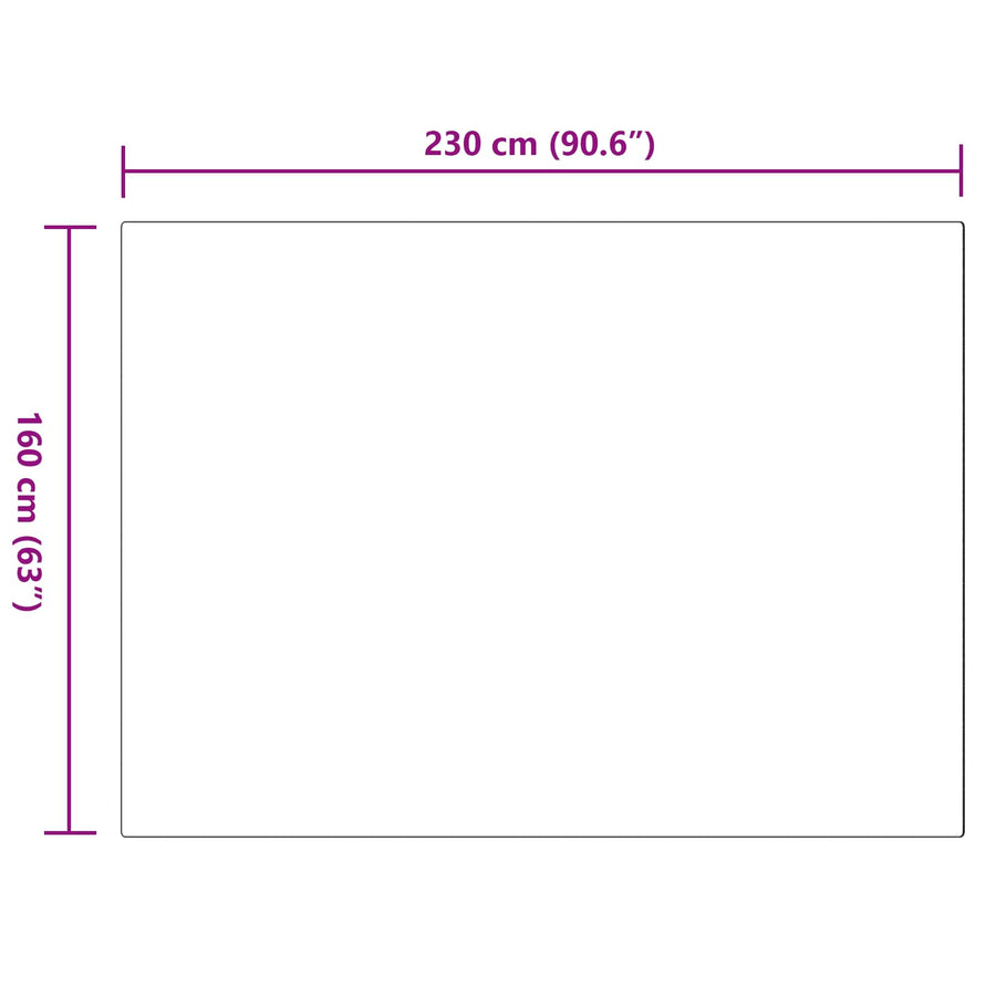 Nep Konijnenbont Tapijt Olite Grijs 160 x 230 cm Polyester