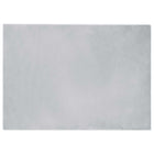 Anti-slip Faux Leather Rabbit Fur Rug Olite Grey